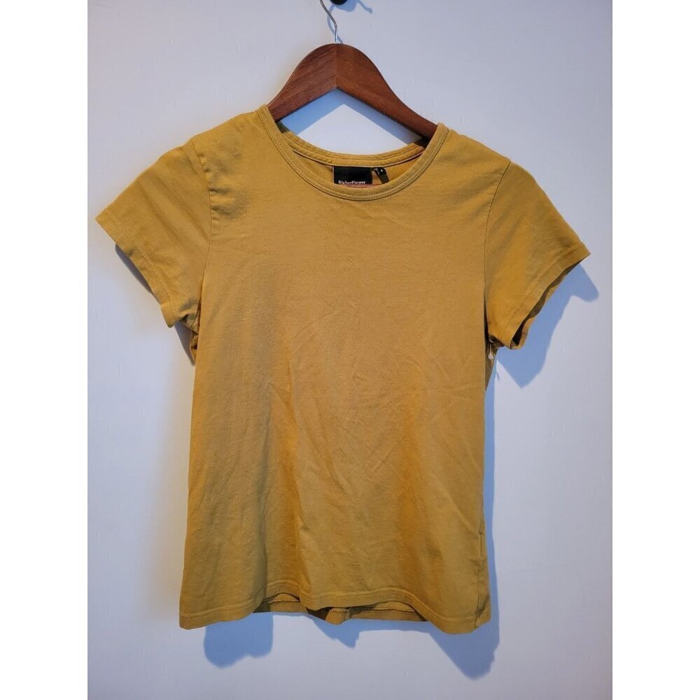 Richer Poorer Everyday Tee Short Sleeve Women's Size S Brown